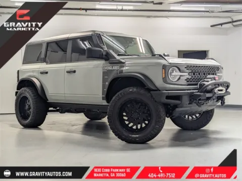 Gray 2022 Ford Bronco Everglades for sale in Marietta, GA
