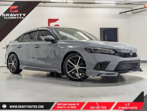 Gray 2022 Honda Civic Touring for sale in Marietta, GA