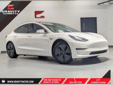 White 2020 Tesla Model 3 Standard for sale in Marietta, GA