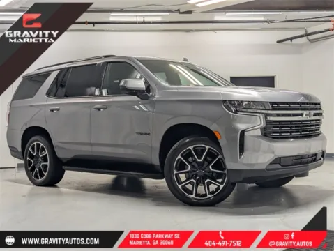 Gray 2021 Chevrolet Tahoe RST for sale in Marietta, GA