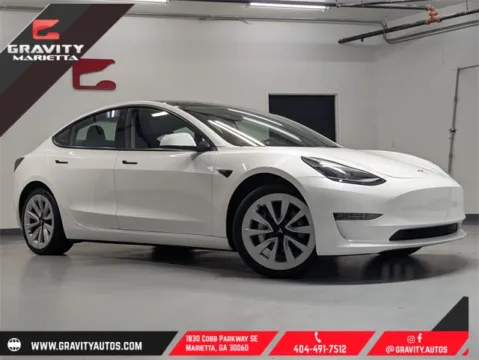 White 2023 Tesla Model 3 for sale in Marietta, GA