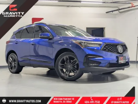 Blue 2020 Acura RDX A-Spec Package for sale in Marietta, GA