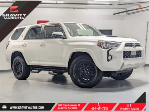 White 2020 Toyota 4Runner TRD Off-Road Premium for sale in Marietta, GA