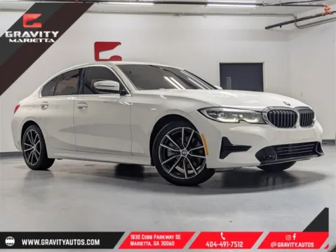 White 2021 BMW 3 Series 330i for sale in Marietta, GA