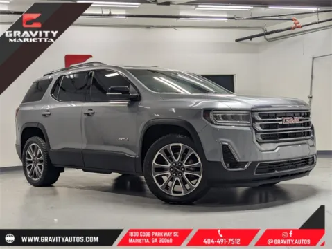 Gray 2020 GMC Acadia AT4 for sale in Marietta, GA