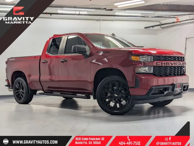 Red 2020 Chevrolet Silverado 1500 Custom for sale in Marietta, GA