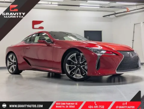Red 2020 Lexus LC 500 for sale in Marietta, GA