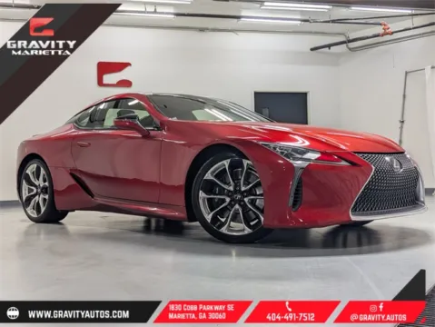 Red 2020 Lexus LC 500 for sale in Marietta, GA