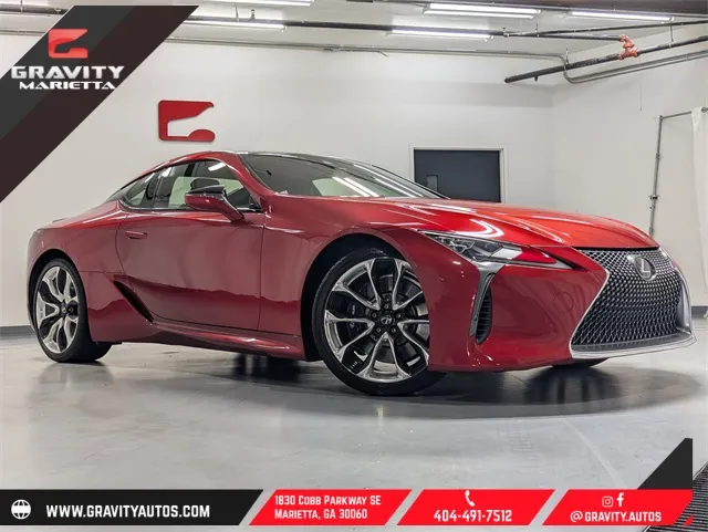 Red 2020 Lexus LC 500 for sale in Marietta, GA