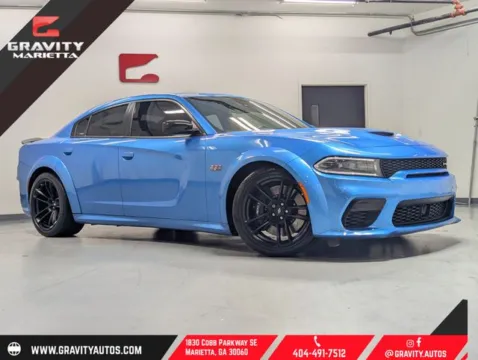 Blue 2023 Dodge Charger R/T Scat Pack Widebody for sale in Marietta, GA