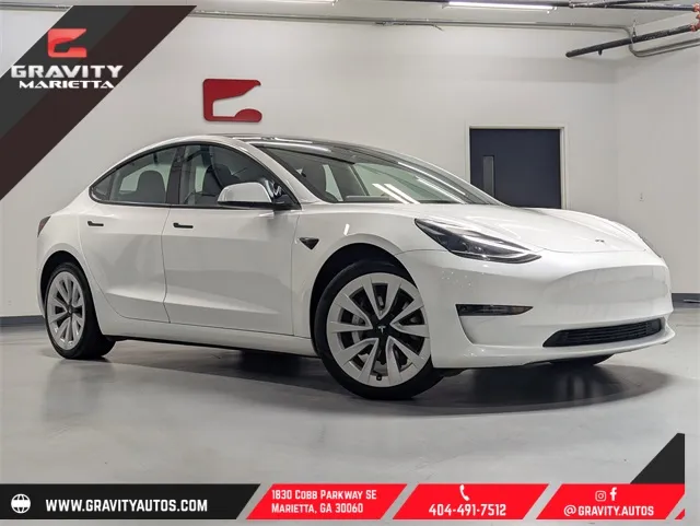 White 2023 Tesla Model 3 for sale in Marietta, GA