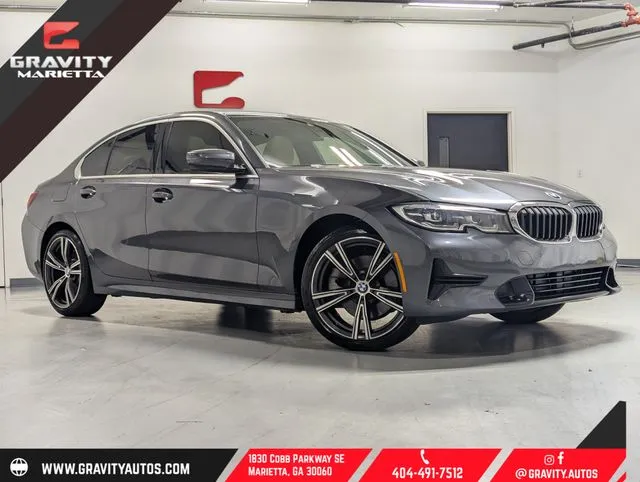 Gray 2021 BMW 3 Series 330i for sale in Marietta, GA