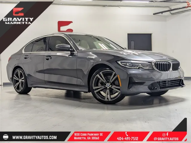 Gray 2021 BMW 3 Series 330i for sale in Marietta, GA
