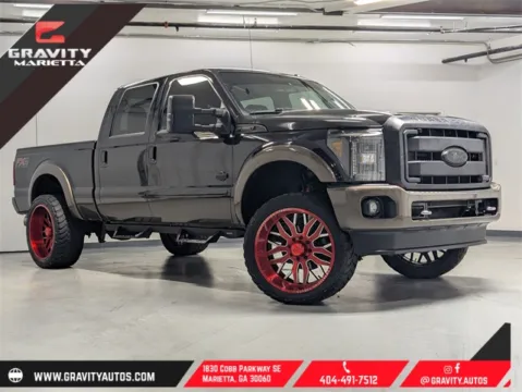 Black 2016 Ford F-350SD King Ranch for sale in Marietta, GA