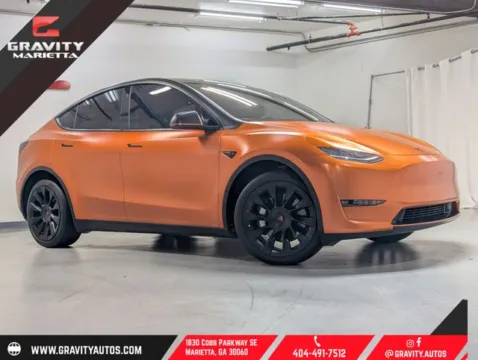 White 2023 Tesla Model Y Long Range for sale in Marietta, GA