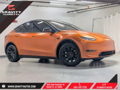 White 2023 Tesla Model Y Long Range for sale in Marietta, GA