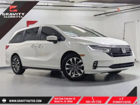 White 2022 Honda Odyssey EX-L for sale in Marietta, GA