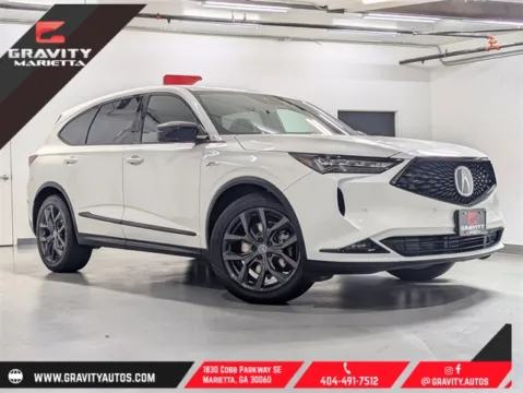 White 2022 Acura MDX A-Spec for sale in Marietta, GA