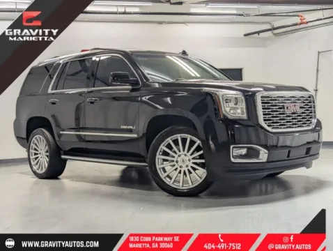 Black 2019 GMC Yukon Denali for sale in Marietta, GA