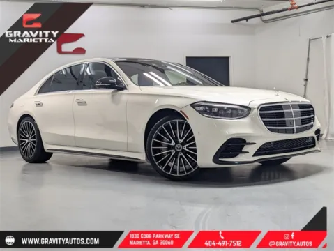 Black 2022 Mercedes-Benz S-Class S 580 for sale in Marietta, GA