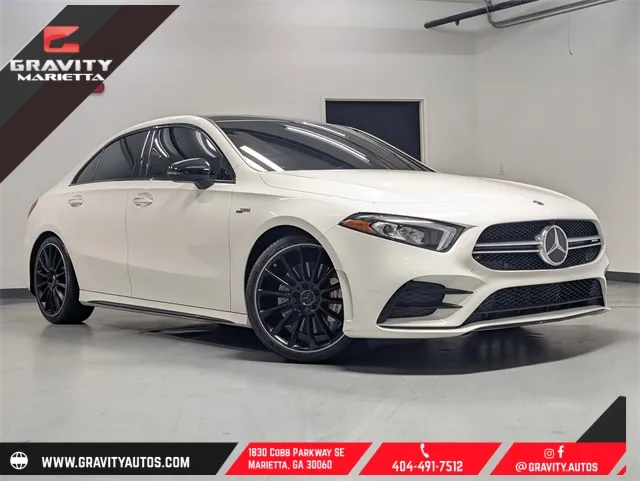 Black 2021 Mercedes-Benz AMG A 35 for sale in Marietta, GA