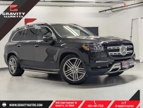 Black 2021 Mercedes-Benz GLS 450 for sale in Marietta, GA