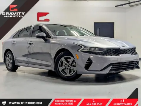 Silver 2021 Kia K5 LX for sale in Marietta, GA