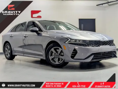 Silver 2021 Kia K5 LX for sale in Marietta, GA