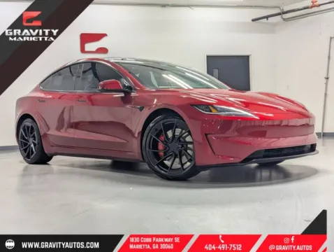 Red 2024 Tesla Model 3 Performance for sale in Marietta, GA