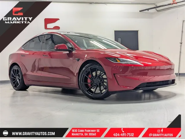 Red 2024 Tesla Model 3 Performance for sale in Marietta, GA