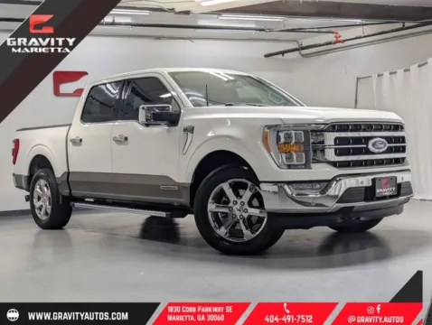 White 2021 Ford F-150 Lariat for sale in Marietta, GA