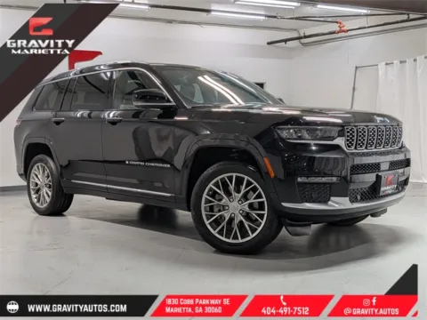 Black 2023 Jeep Grand Cherokee L Summit for sale in Marietta, GA