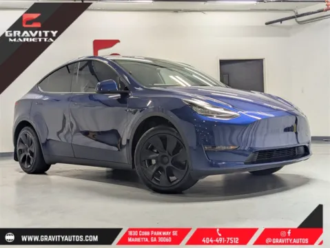 Blue 2023 Tesla Model Y Long Range for sale in Marietta, GA