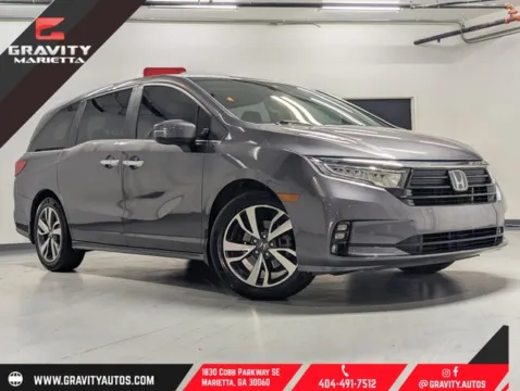 Black 2022 Honda Odyssey Touring for sale in Marietta, GA