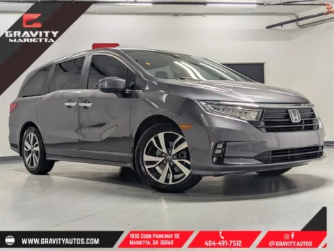 Black 2022 Honda Odyssey Touring for sale in Marietta, GA