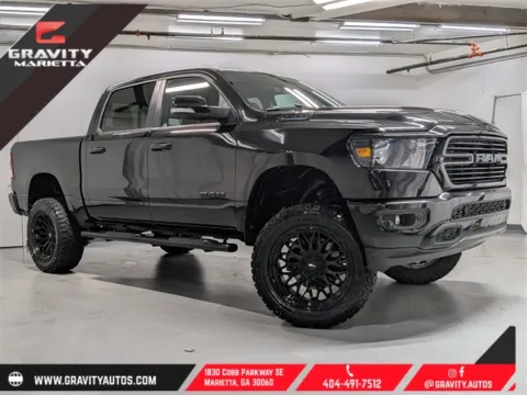 Black 2021 Ram 1500 Big Horn/Lone Star for sale in Marietta, GA