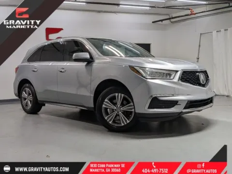 Silver 2019 Acura MDX 3.5L for sale in Marietta, GA