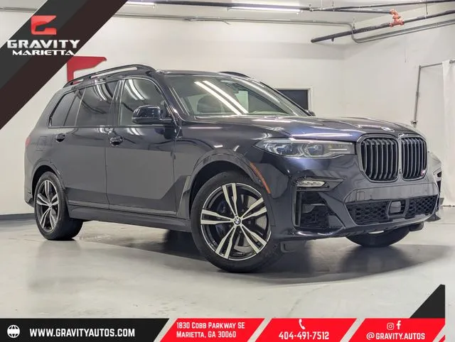 Black 2021 BMW X7 M50i for sale in Marietta, GA