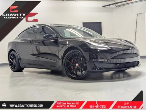 Black 2020 Tesla Model 3 Performance for sale in Marietta, GA