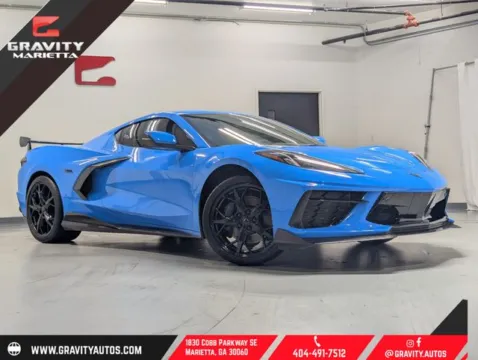 Blue 2022 Chevrolet Corvette Stingray for sale in Marietta, GA
