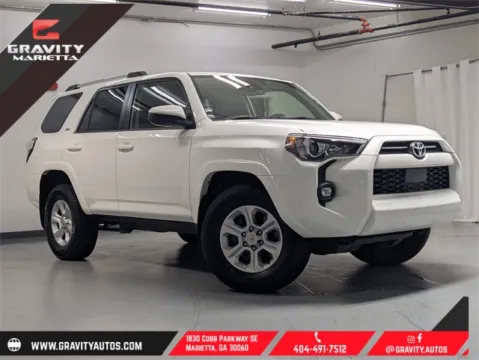 White 2022 Toyota 4Runner SR5 for sale in Marietta, GA