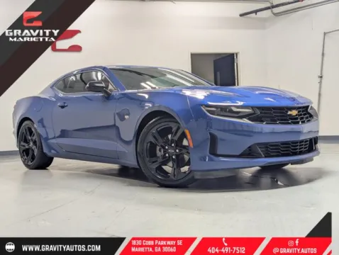 Blue 2021 Chevrolet Camaro 2LT for sale in Marietta, GA