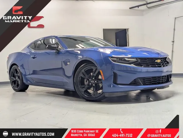 Blue 2021 Chevrolet Camaro 2LT for sale in Marietta, GA