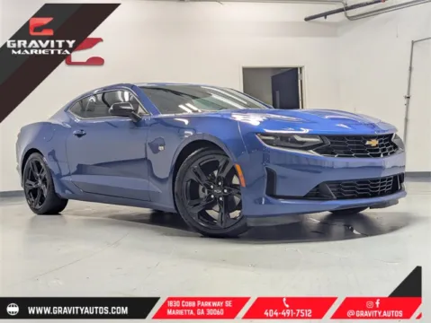 Blue 2021 Chevrolet Camaro 2LT for sale in Marietta, GA