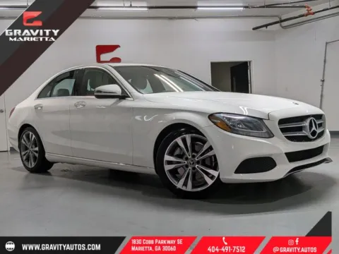 Black 2018 Mercedes-Benz C-Class C 300 for sale in Marietta, GA