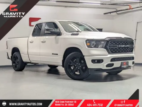 White 2022 Ram 1500 Big Horn/Lone Star for sale in Marietta, GA