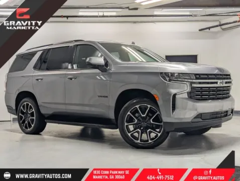 Gray 2021 Chevrolet Tahoe RST for sale in Marietta, GA