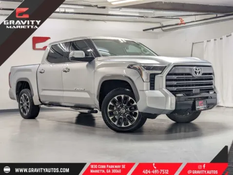 Silver 2023 Toyota Tundra Limited for sale in Marietta, GA