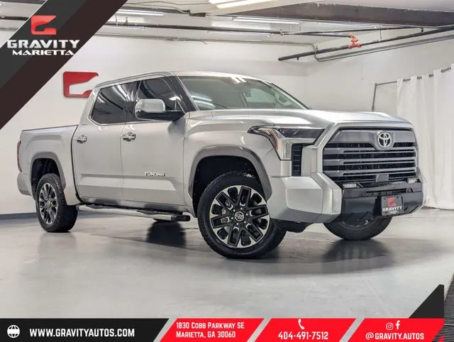 Silver 2023 Toyota Tundra Limited for sale in Marietta, GA