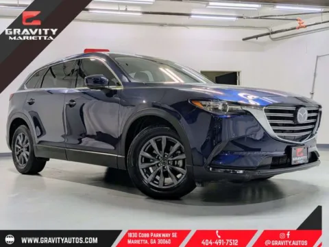 Blue 2022 Mazda CX-9 Touring for sale in Marietta, GA